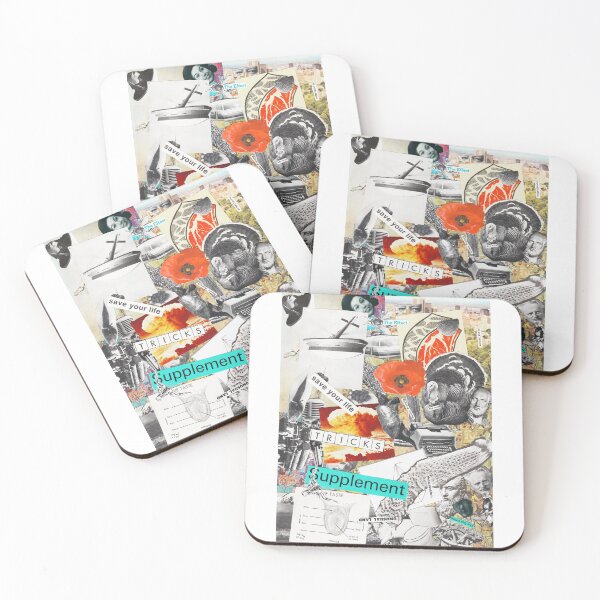Item preview, vintage lofi all over collage print  designed and sold by John-Paul Sanders.