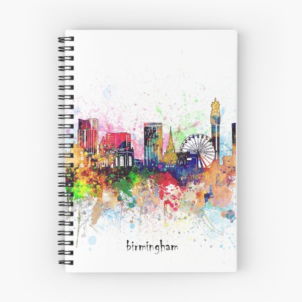 Artikelvorschau, Birmingham Skyline entworfen und verkauft von BekimART.