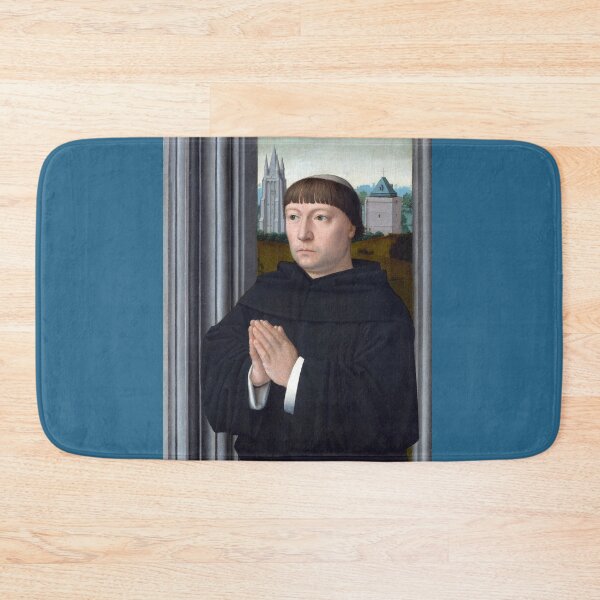 Item preview, An Augustinian Friar Praying - Gerard David - c1475 designed and sold by CrankyOldDude.
