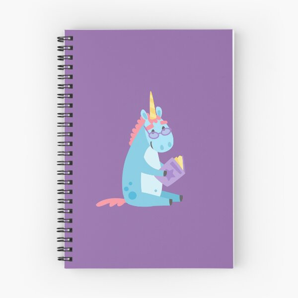Item preview, Cute Reading Unicorn Cartoon Design designed and sold by Laurenlemonade.