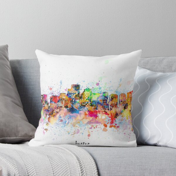 Artikelvorschau, Boston Skyline entworfen und verkauft von BekimART.