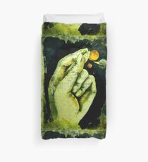 kubera mudra Duvet Cover