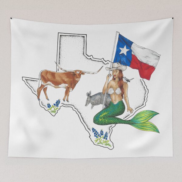 Item preview, Texas Mermaid designed and sold by Elizabeth Weglein.