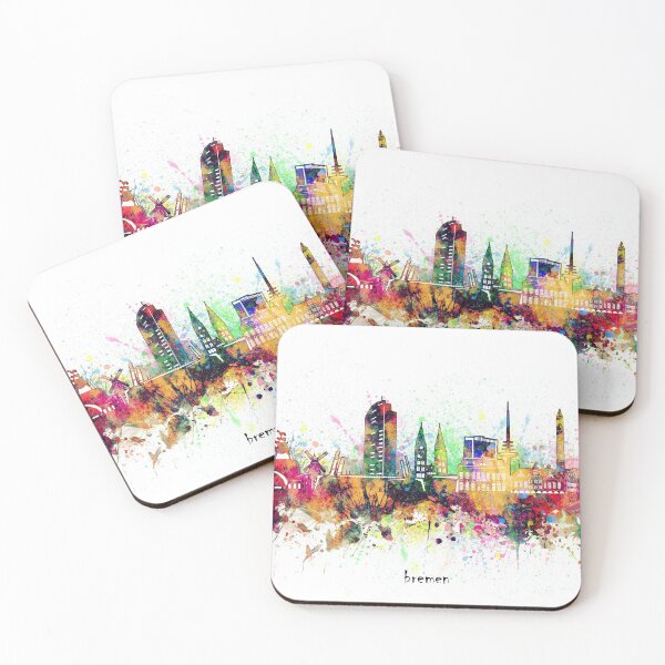 Item preview, bremen skyline designed and sold by BekimART.