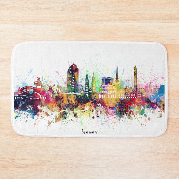 Item preview, bremen skyline designed and sold by BekimART.