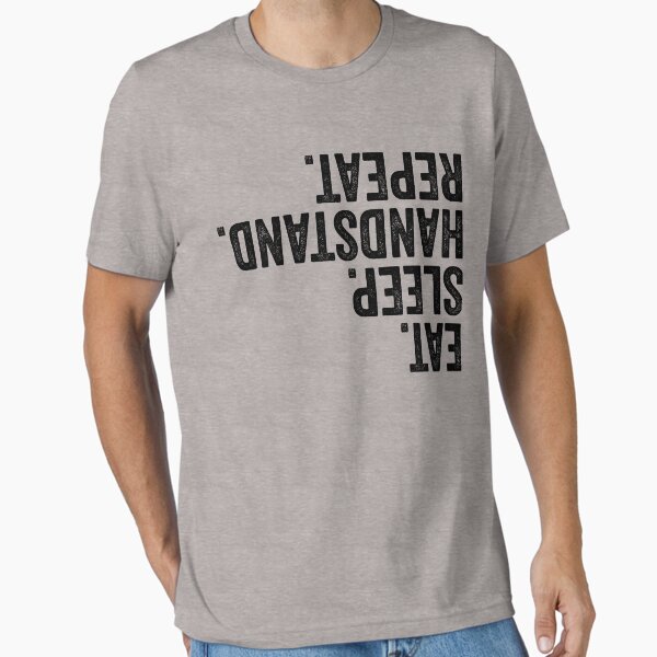 Item preview, Eat Sleep Handstand Repeat designed and sold by kamrankhan.
