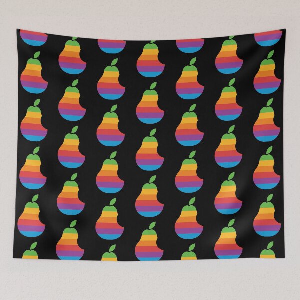 Item preview, Pear Apple Parody Funny Retro designed and sold by maniacfitness.