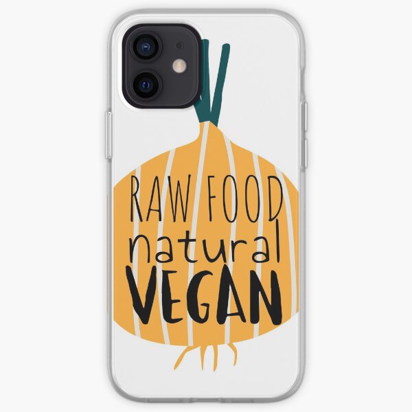 Raw food & Vegan iPhone Soft Case