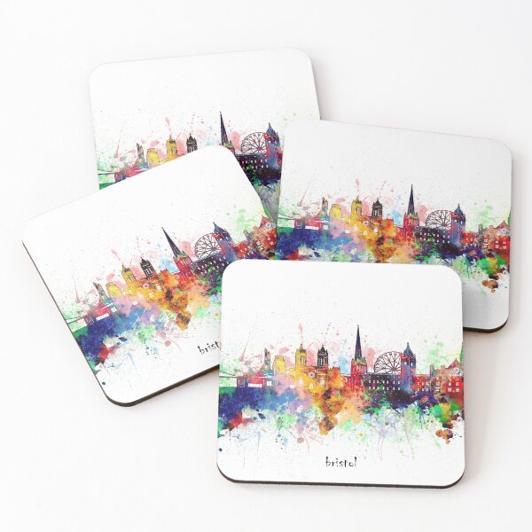 Item preview, bristol skyline designed and sold by BekimART.