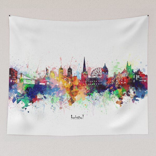 Item preview, bristol skyline designed and sold by BekimART.