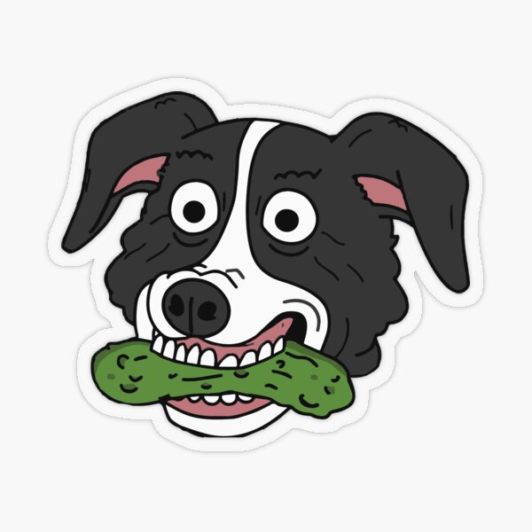 Mr. Pickles Sticker for Sale by grafoxdesigns