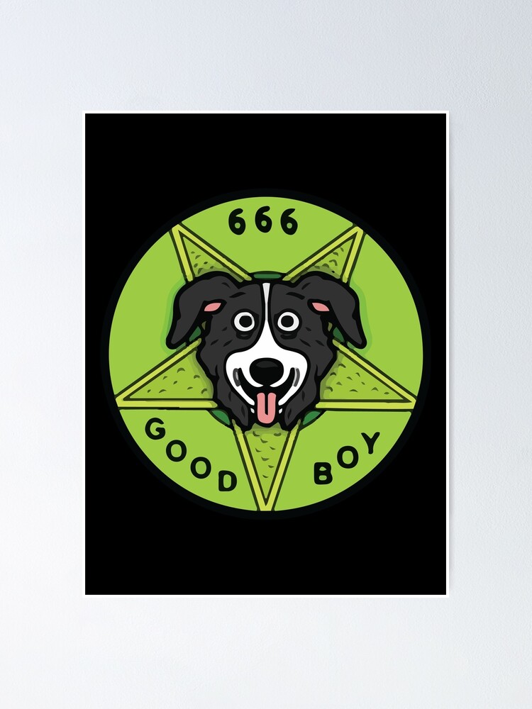 Mr Pickles Pentagram sticker