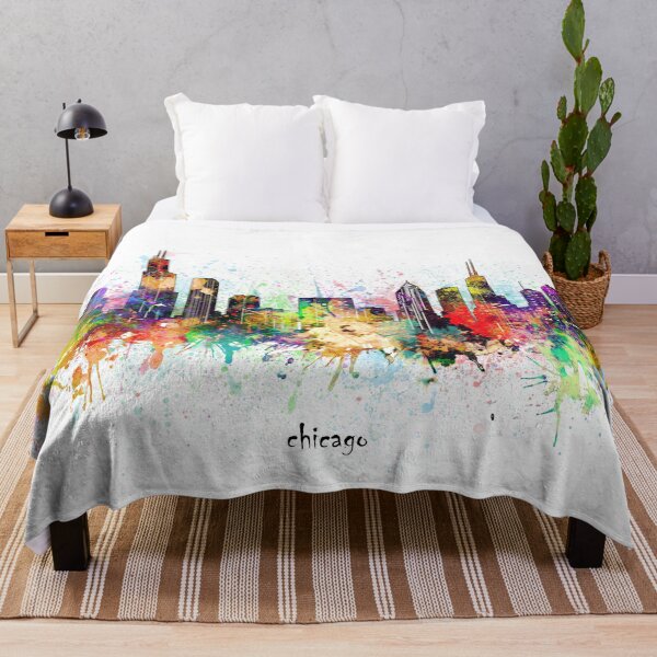 Item preview, chicago skyline designed and sold by BekimART.