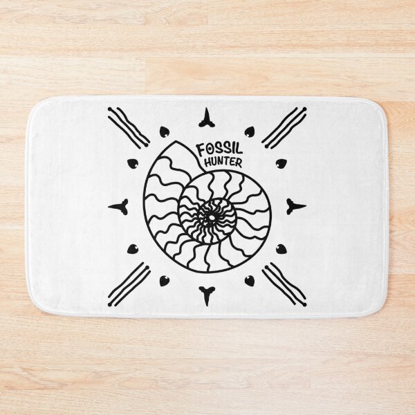 Item preview, Ammonite - Fossil Hunter (black print) designed and sold by cherylintexas.