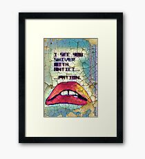 Shiver Framed Print
