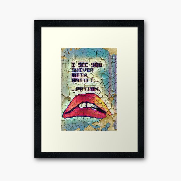 Shiver Framed Art Print