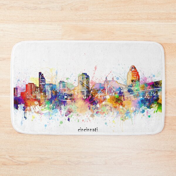Item preview, cincinnati skyline designed and sold by BekimART.