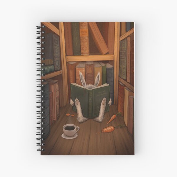 The Rabbit's Guide to the Galaxy Spiral Notebook