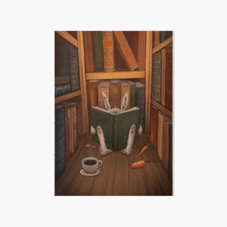 The Rabbit's Guide to the Galaxy Art Board Print