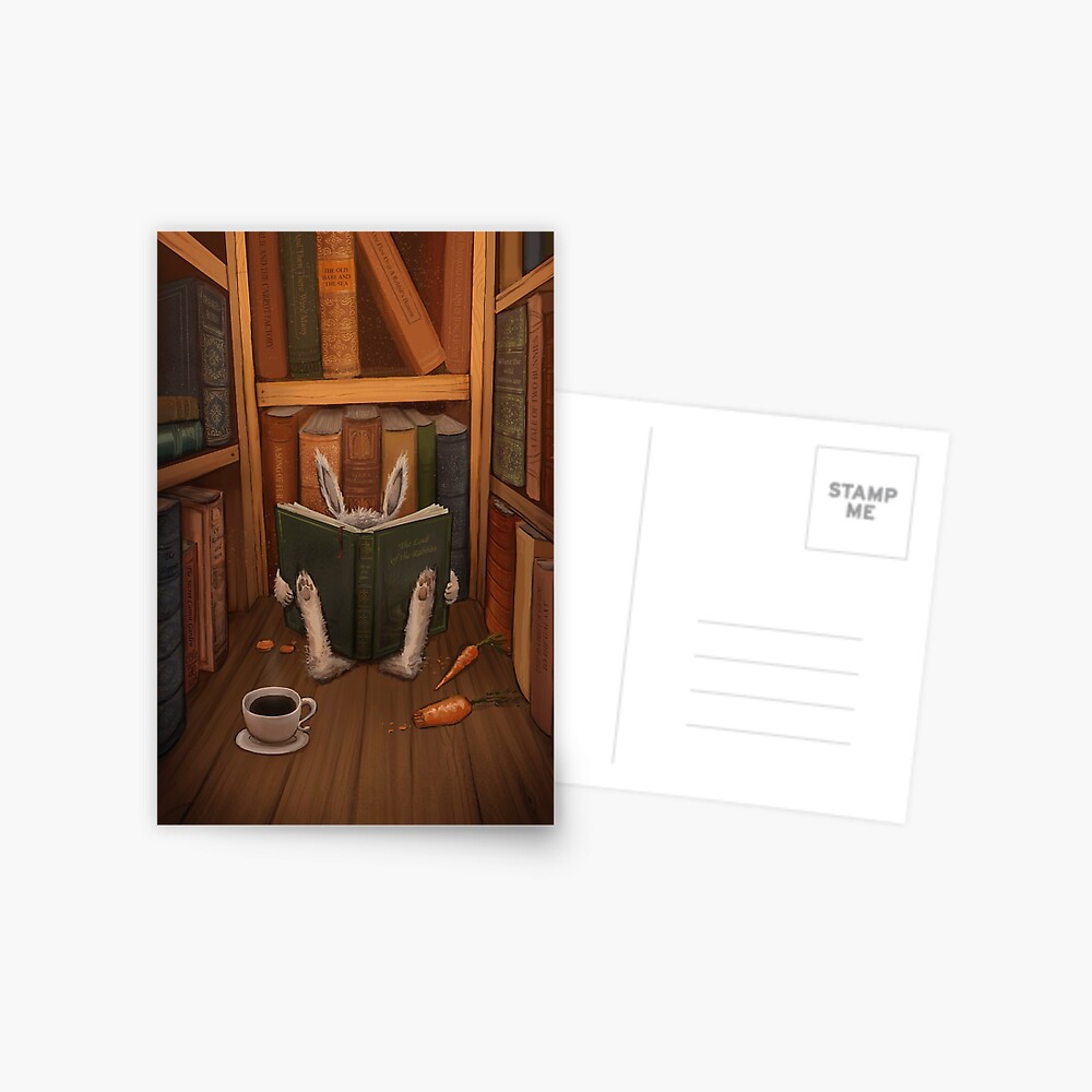 The Rabbit's Guide to the Galaxy Postcard