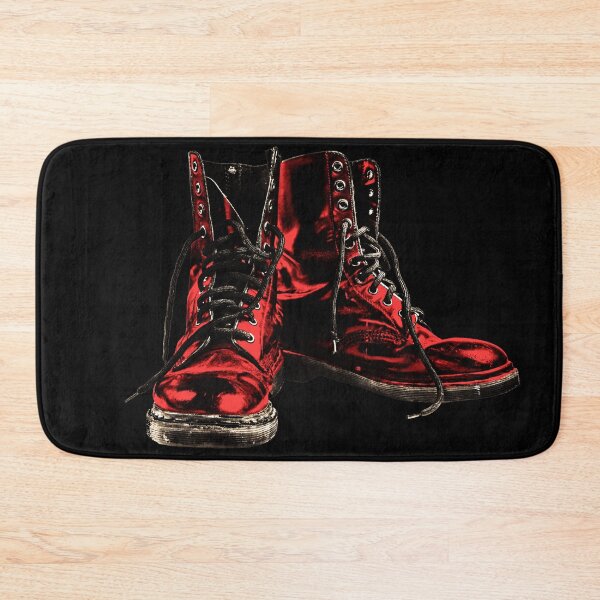 Item preview, Red Combat Boots designed and sold by J Teachey.