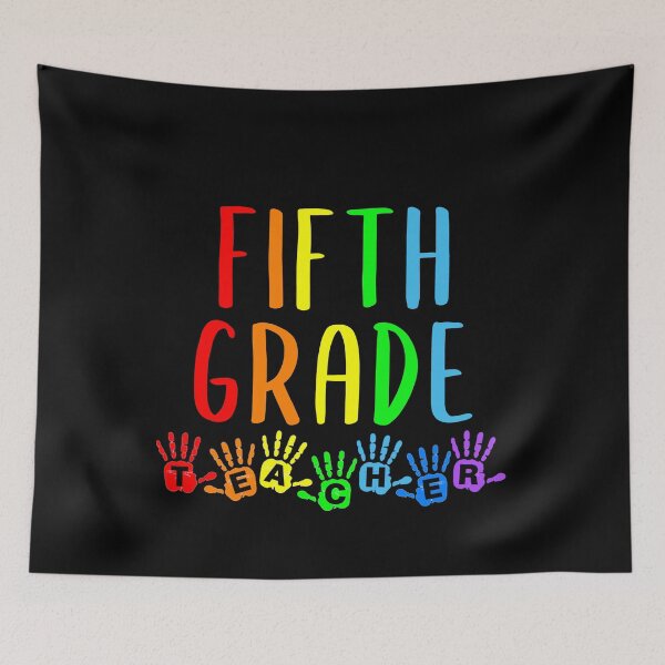 Item preview, 5th Grade Teacher Handprints designed and sold by wilsonellis.