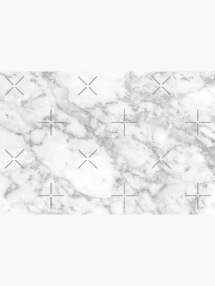 Thumbnail 6 of 6, Bath Mat, White marble designed and sold by LaPetiteBelette.