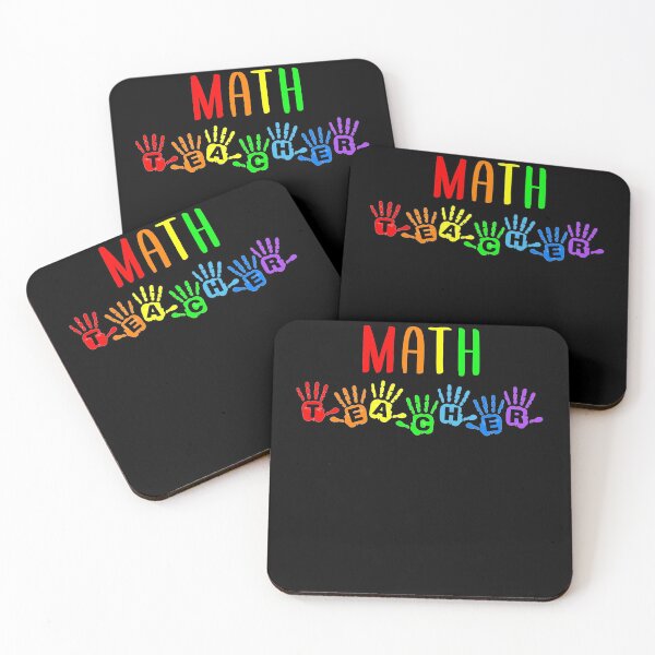 Item preview, Math Teacher Handprints designed and sold by wilsonellis.