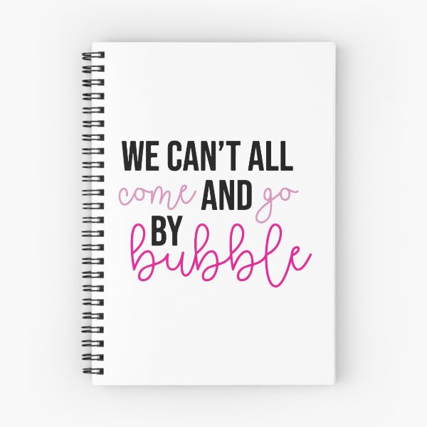 Item preview, we can't all come and go by bubble (color) - wicked designed and sold by kendall whitmire.