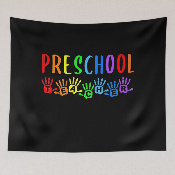 Item preview, Preschool Teacher Handprints designed and sold by wilsonellis.