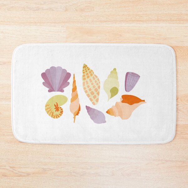Sea Shells Bath Mat