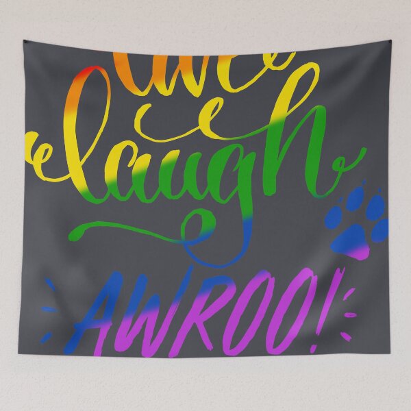 Item preview, Live Laugh Awroo designed and sold by DABdesigns.