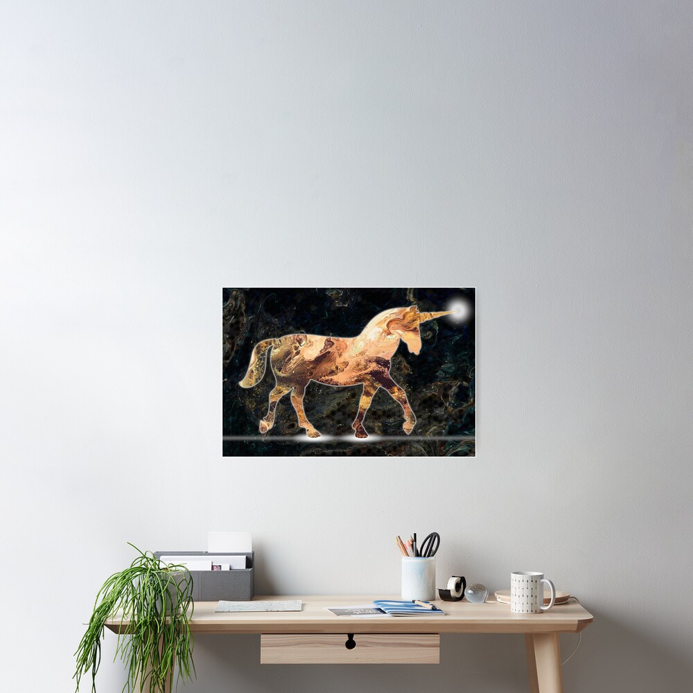 Unicorn Light Poster