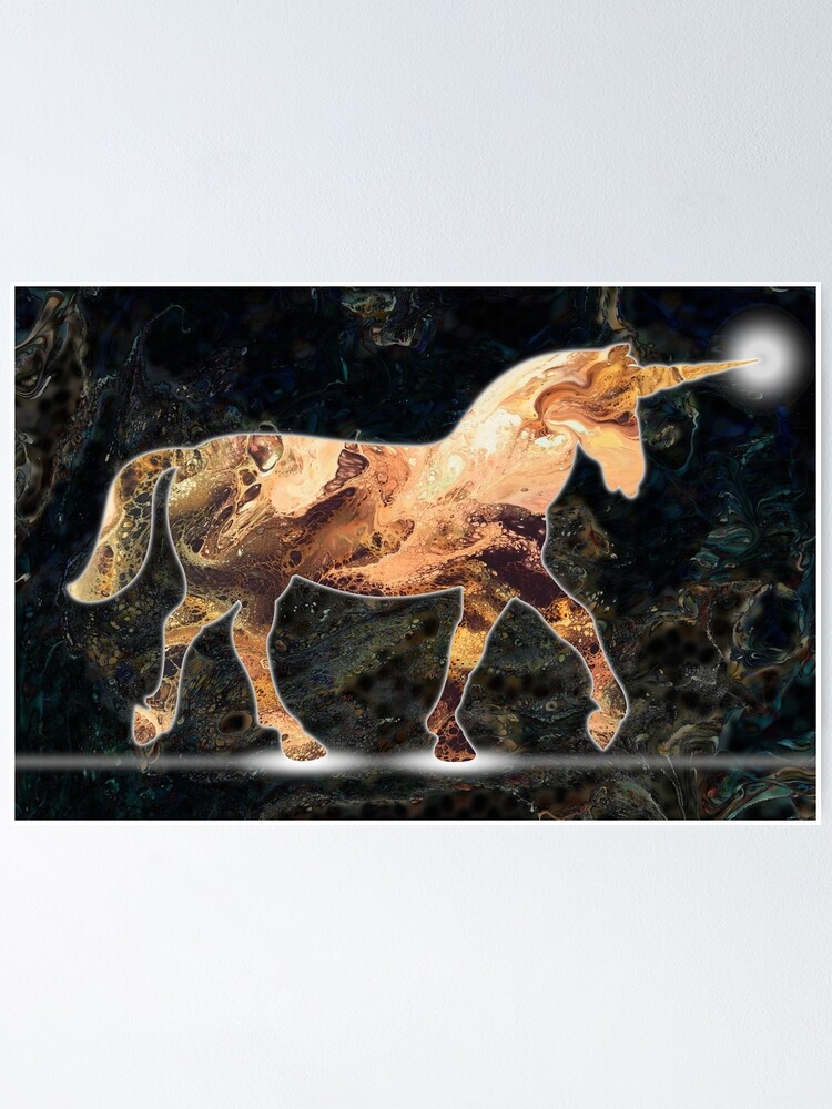 Alternate view of Unicorn Light Poster