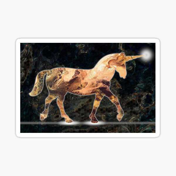 Unicorn Light Sticker
