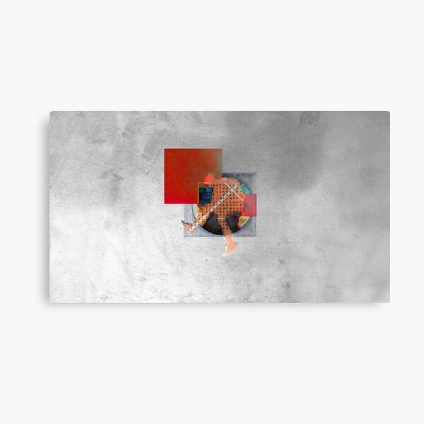 Kanye West Album Collage Metal Print