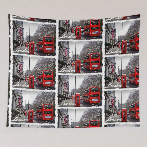 Item preview, london art print buses uk designed and sold by printzshop.