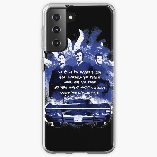 Carry On - in Blue Samsung Galaxy Soft Case