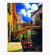 HDR in venice 1 Photographic Print