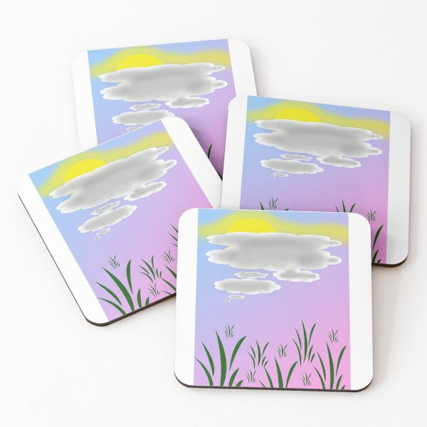 Item preview, Partly Cloudy Summer Evening.   designed and sold by Dreamers-Escape.