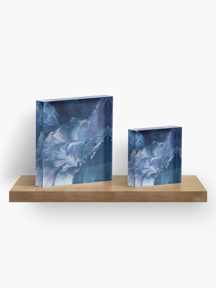 Alternate view of Waterfall Pool Acrylic Block