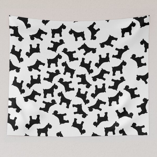 Item preview, Tiny Black Schnauzers designed and sold by XOOXOO.