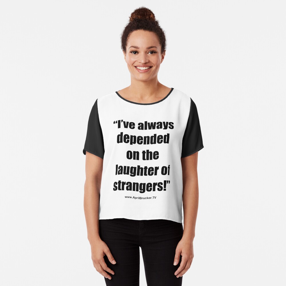 The Laughter of Strangers Chiffon Top