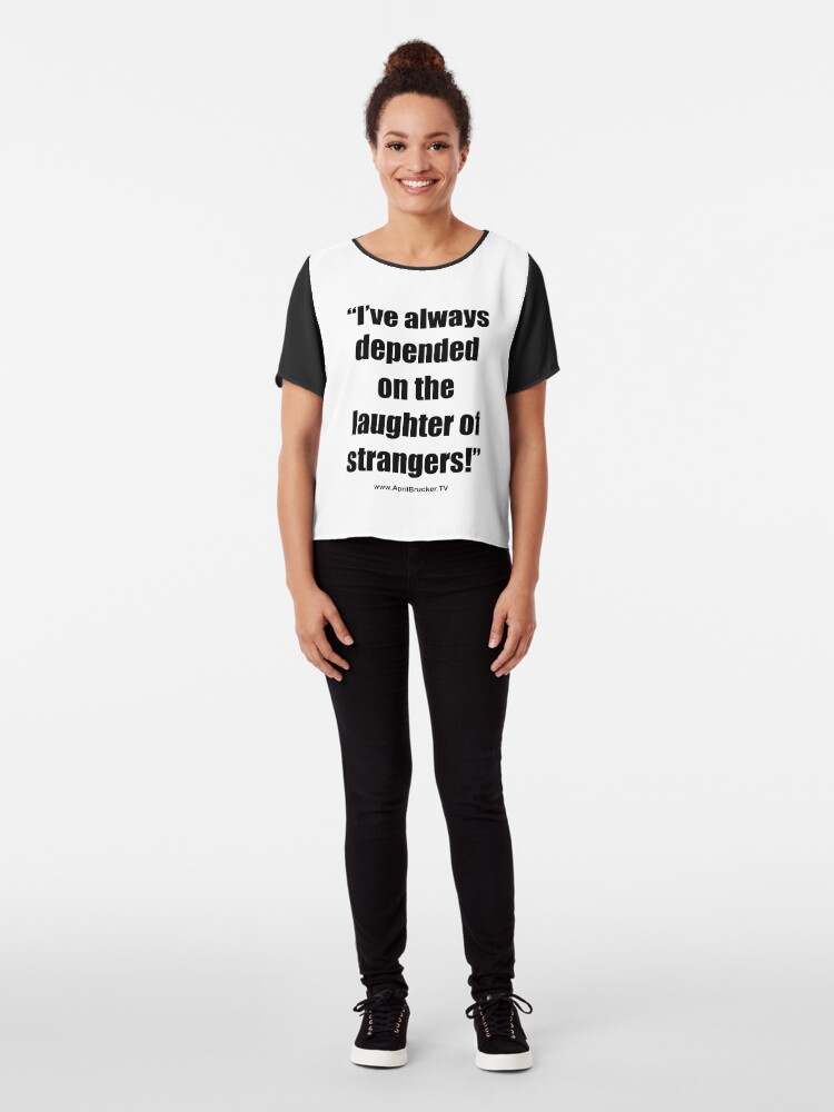 Alternate view of The Laughter of Strangers Chiffon Top