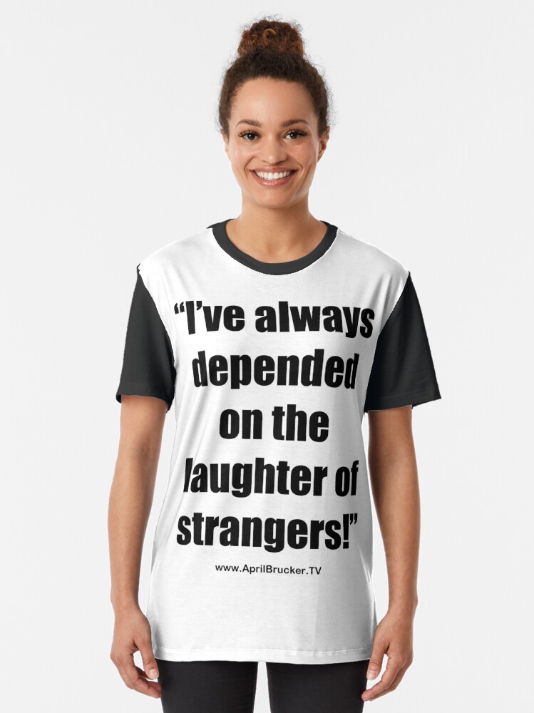 Alternate view of The Laughter of Strangers Graphic T-Shirt