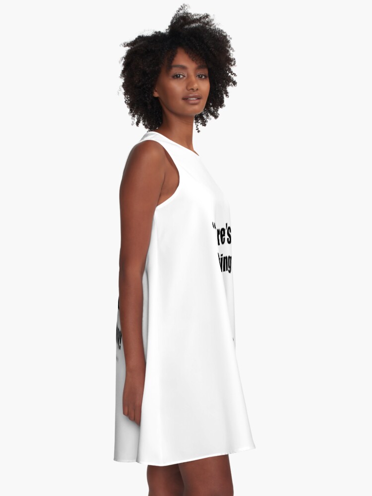Alternate view of Looking at you dummy! A-Line Dress