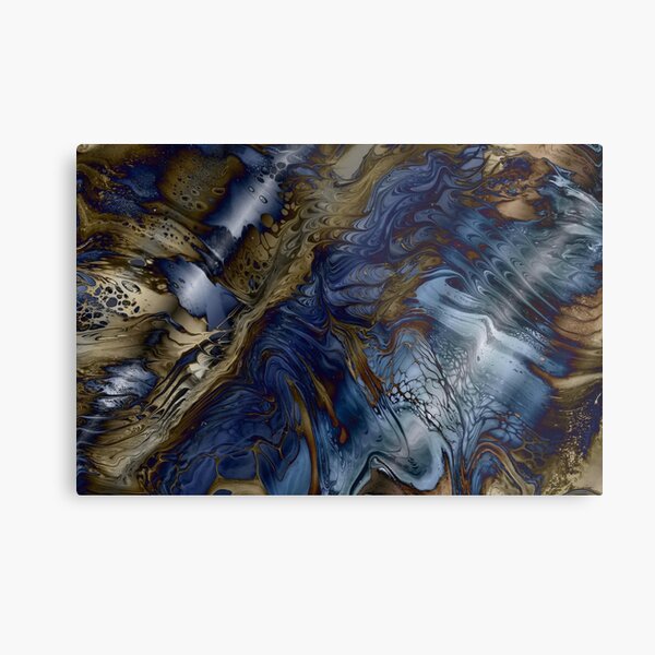 Wood and Water Metal Print