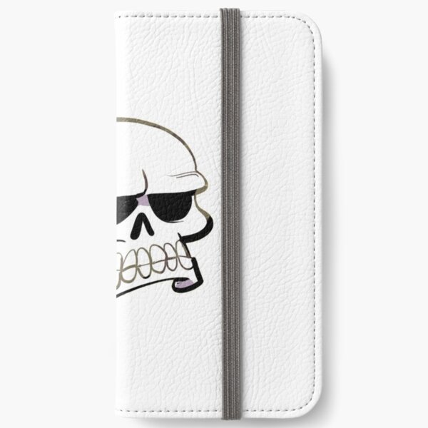 Annoyed Skull iPhone Wallet