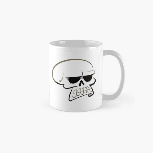 Annoyed Skull Classic Mug