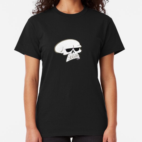 Annoyed Skull Classic T-Shirt